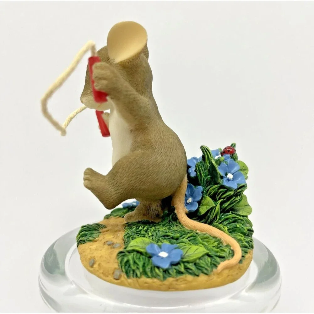 Fitz and Floyd Charming Tails “Just a Hop, Skip and a Jump Away” Mouse 83/110-VG